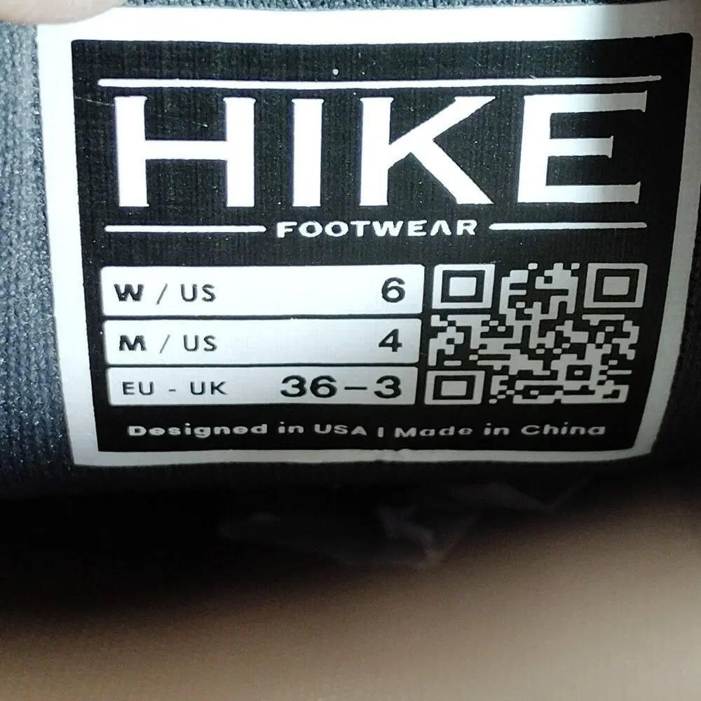 Hike Footwear Sz 6 HF Series Stride Beige Sneakers NWT Minimalist NEW